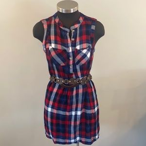 Plaid Tunic